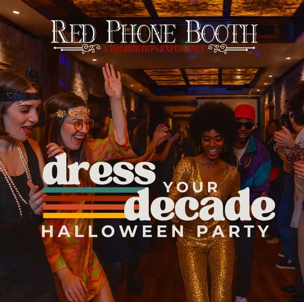 decade party at red pone booth